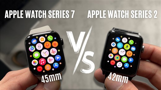 Apple Watch Series 7 vs Apple Watch Series 2!