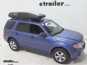 DIY 2010 Ford Escape Installation for the Thule Pulse Alpine Rooftop Cargo Box