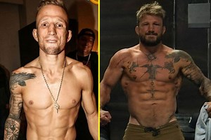 TJ Dillashaw shocks fans with shirtless picture after gaining almost four stone and completing body transformation
