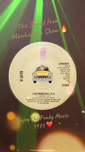 🇫🇷 CLASSIC SOUL, la petite histoire du single de The O’Jays – “I Love Music” (1975) label Philadelphia International Records 1975 A Tom Houlton Mix. “I Love Music”, ce n’est pas qu’un single. C’est une déclaration d’amour universelle, gravée dans le marbre de la Soul, du Disco et de la culture DJ. Sorti en 1975 sur l’album Family Reunion, ce titre des O’Jays s’impose immédiatement comme un hymne fédérateur, porté par la magie du Philly Sound, cette alchimie unique née à Philadelphie au début d
