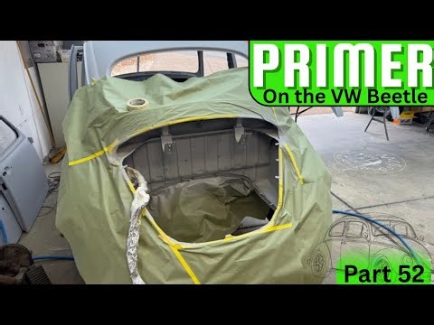 VW Beetle Restoration | Engine Bay & Bumpers Prepped for Epoxy Primer: Part 52
