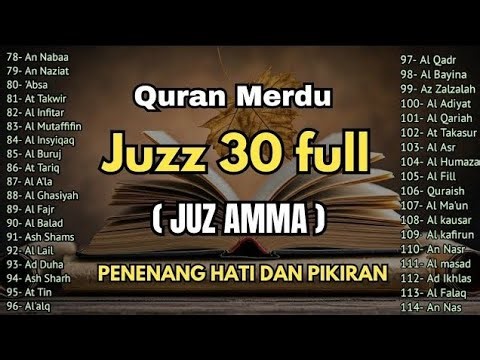 Murotal Al Quran Juz 30 (Juz Amma) Merdu - NEW beautiful Quran recitation BY ALAA AQEL