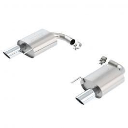 Borla Axle-Back Exhaust Kit 2-1/2" S-Type Stainless Steel With 4" Polished Tips Mustang GT 2015-2017