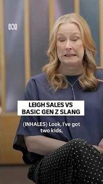 Leigh Sales passes the Gen Z challenge (ONLY JUST) | The Assembly