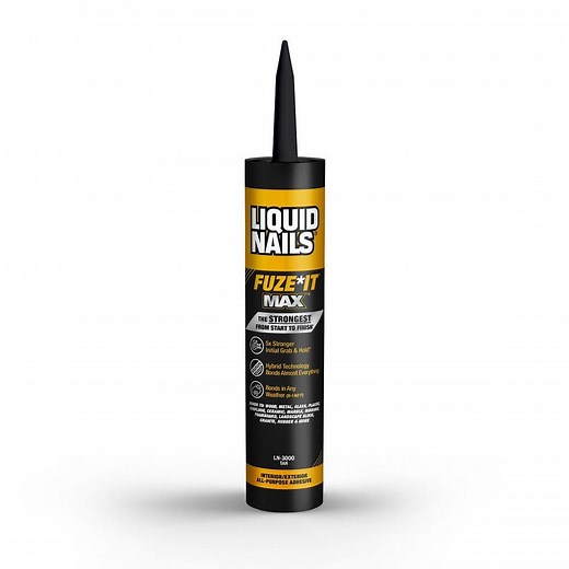 Reviews for Liquid Nails Fuze It Max 9 oz. Interior/Exterior All Surface Construction Adhesive | Pg 5 - The Home Depot