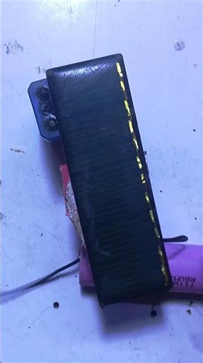 Mini Solar Panel Runs DC Motor ☀️ | Free Energy Project | #shorts