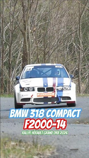 ✅️ BMW Compact F2000-14 Rallye Hérault 2026 #rallycar #rally #bmw #racing #pourtoi #rallying