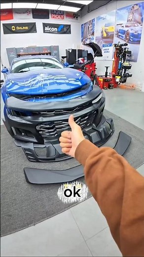 POV: Building the Ultimate Camaro ZL1!😍 #acperformance #ytshorts #detailing #cars #modifying