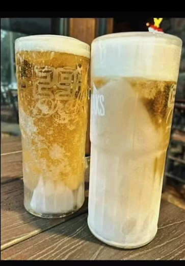 Enjoying Scenic Views with a Cold Beer