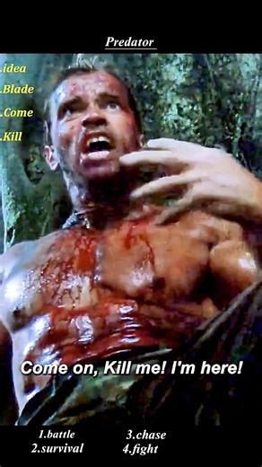 Arnold vs the Predator in the Jungle! The ending no one beats 😱💥 #shorts #depredador #film