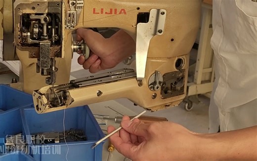 工业缝纫机操作与维修培训/学缝纫机去哪学/学缝纫机视频教程全集/工业缝纫机穿线图解/缝纫机操作方法与流程/缝纫机维修培训学校