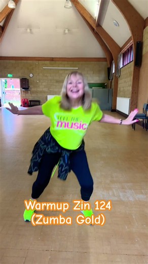 Warmup Zumba Gold (Zin 124) #zumbagold #zumbainstructor