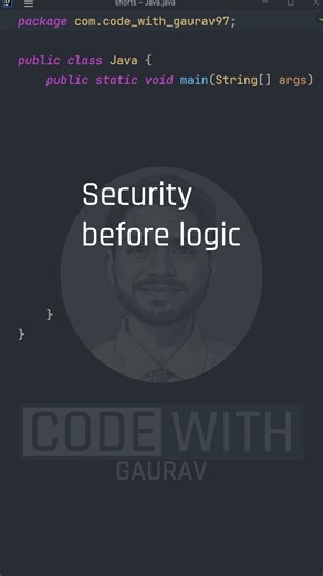 Spring Security Filter Chain Explained 😱 | Behind the Scenes #Shorts