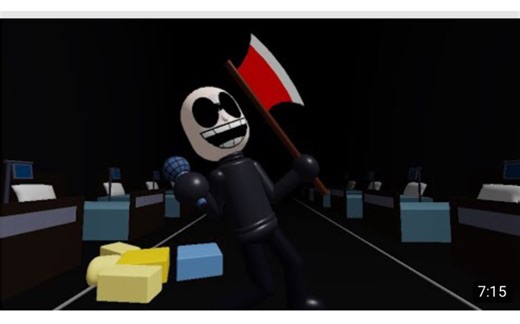 【ROBLOX 动画】Friday Night Funkin' - Mii Funkin': V.S. Eteled - Psycho Eteled anims