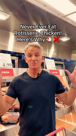 Dr. Daniel Pompa on Instagram: "Never Ever Eat Rotisserie Chicken! Here's Why 🐔❌"
