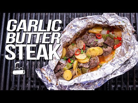 THE EASIEST GARLIC BUTTER STEAK I'VE EVER MADE | SAM THE COOKING GUY