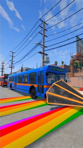 Cars vs Speed Bumps 💥 Extreme Impact | Part 17 #Shorts