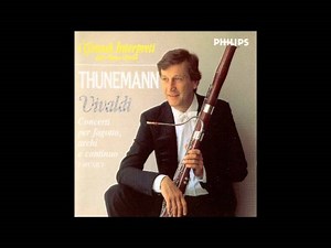 A. Vivaldi Bassoon Concertos, Thunemann / I Musici