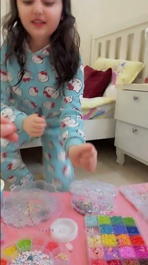 سوينا اسواره من خرز شي ان 😍 #روز #shortvideo #مروى_عبد_العزيز