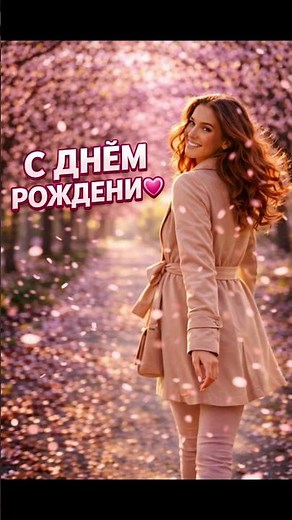 С ДНЁМ РОЖДЕНИЯ, ПОДРУГА 💖ТРОГАТЕЛЬНОЕ ПОЗДРАВЛЕНИЕ #поздравление#деньрождения#сднемрожденияподруга