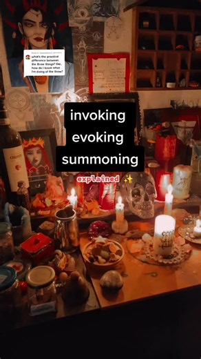 Differences Between Invoking, Evoking, and Summoning Explained