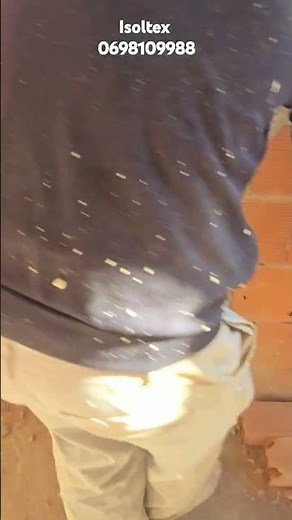 isolation Maroc par injection et remplissage des murs creux extérieur #isolation #construction #iso