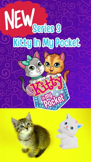Check out our new Series 3 Kitty In My Pocket at your local Dollar Tree Store! Tell us where you found your pack! 🐈🐱💗 10 Kitties to collect! #kittyinmypocket Coming soon: #jungleinmypocket Watch our webisodes and #adventuresinpocketville #puppyinmypocket #kittyinmypocket