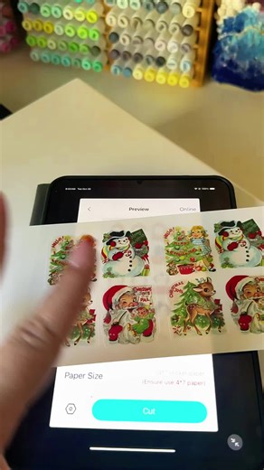 Yes, you can change the offset to remove the white border around stickers. If you want a closer cut or adjust the border so a sticker thinner on the sticker machine. #TikTokShopCreatorPicks #tiktokshopblackfriday #tiktokshopcybermonday #stickerprinter #spotlightfinds