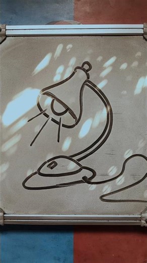 Easy table lamp drawing #gart4 #drawing4kids