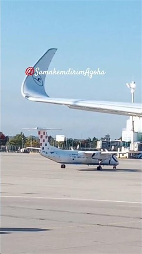 Croatia Airlines Bombardier Q400 Holiday Dream Tour 🛫😃#munich #aviation #airport