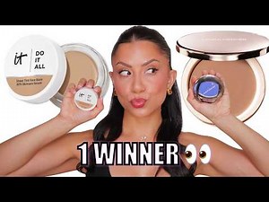 I Found the Winner! 🏆 IT Cosmetics vs Laura Mercier Face Balm Review