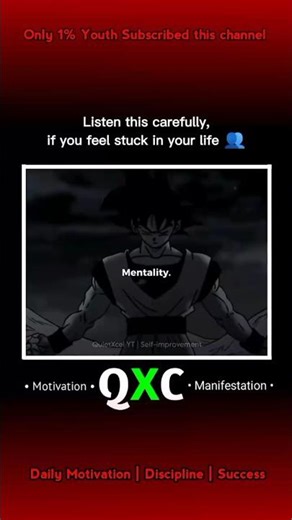 Change Your Mentality, Change Your Life 🔥#QuietXcel#selfimprovement