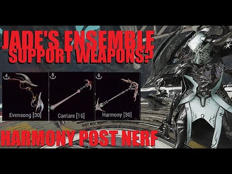 [WARFRAME] FULL Jade's Ensemble Build Guide (Evensong, Cantare, Harmony) | Koumei & The Five Fates