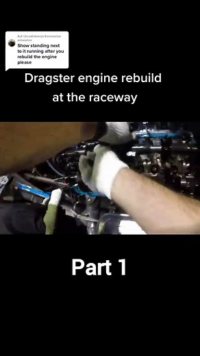 Top Fuel Dragster Engine Rebuild in Record Time