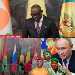 95K views · 6K reactions | Écoute ministre Abdoulaye Diop Conférence de presse à l'issue de la réunion de Serguei Lavrov avec ses homologues du l'AES en Russie 03/04/2025 | Diawoye diaby | Facebook