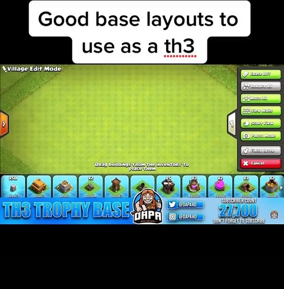 Best Town Hall 3 Base Layouts for Clash of Clans