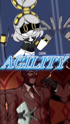 V (Murder Drones) Vs. Spy (TF2)