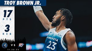 Troy showed up big time. 💪 17 PTS / 3 REB | Minnesota Timberwolves