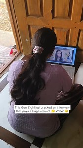 This Gen Z girl just cracked an interview 😳#interviewai #genz #facebookreels #viralreels #career #jobseeker #interviewprep #aicoach #jobsearchtips #futureofwork #resumehelp #careergrowth #techjobs #reelsvideo #viral2025 | Career Hackers AI