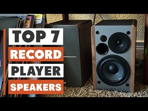 7 Best Speakers for Record Player: Enhance Your Vinyl Experience