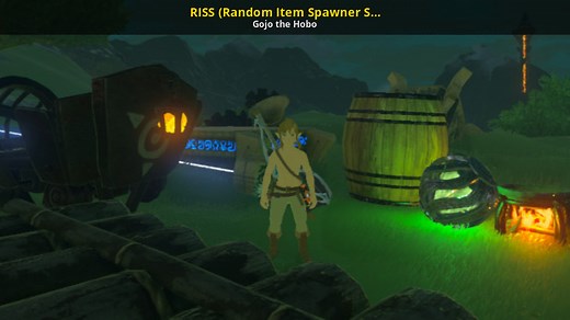 RISS (Random Item Spawner Spawner) Mod for The Legend of Zelda: Breath of the Wild (WiiU) | BotW Mods