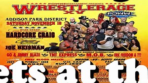 11K views · 42 reactions | Pro wrestling fans, November 18th POWW Entertainment comes to the Addison Park District 120 E Oak Street Addison Illinois 630pm start ! Make sure you dont miss out on the biggest show of the year and get your tickets now at powwentertainment.com or on our facebook page and save $5! | POWW Entertainment | Facebook