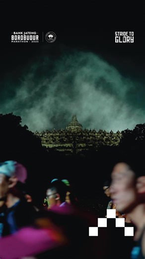 Borobudur Marathon on Instagram: "Cerita. Tekad. Kejayaan. Di Magelang, Jawa Tengah, kita merayakan setiap tekad dan keberanian dalam melintasi garis start hingga kekuatan yang mengantar ke garis finish. Semua berpadu, menjadi satu cerita tentang kejayaan yang dirayakan bersama. Terima kasih telah menjadi bagian dari tahun kesembilan kami. Gemuruh menuju sepuluh telah kita nyalakan. Kini saatnya melangkah menuju sepuluh yang utuh. 10 tahun di Bank Jateng Borobudur Marathon 2026. - Stories. Deter