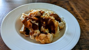 Mashed Potato & Crispy Chicken Casserole — Mandy in the Making | Meals & More on YouTube