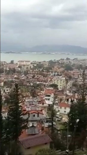 Ancient Tombs Carved Into a Cliff in Turkey #travel #fethiye #turkey #shortvideo #travelvlog #viral