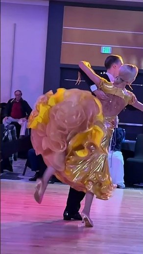 ✨Beautiful Quickstep Show by Glenn & Cäroly #ballroomdance #viral #dance #romance #dancer #quickstep