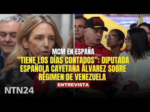 "Its days are numbered": Spanish MP Cayetana Álvarez on the Venezuelan regime