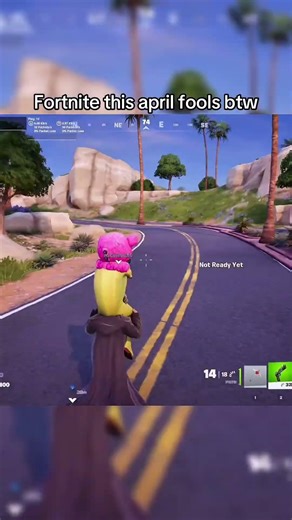 Fortnite april fools update is crazy #fortnite