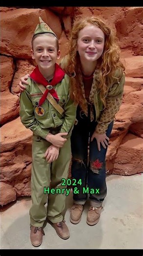 Stranger Things Memory Kids Cast 🔥 (after VS before)