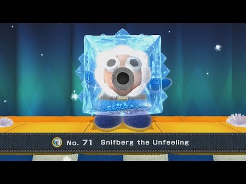 Yoshi's Woolly World - All Enemies (Scrapbook Theatre)